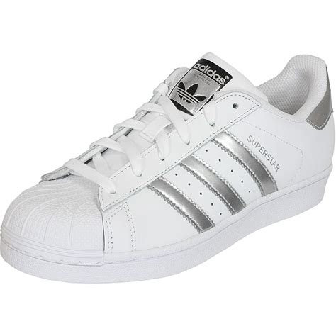 adidas superstar 5 1 2 6 silber und weiß|adidas superstar sneakers.